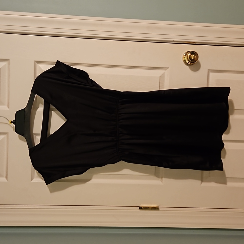 Black Silk Dress